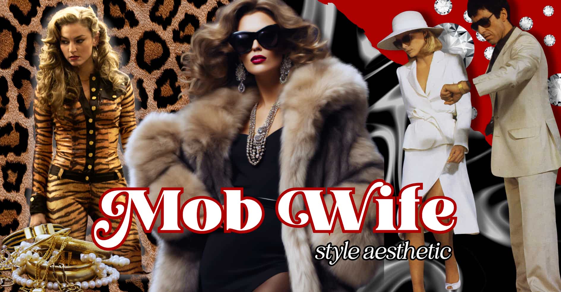 mob wife aesthetic style how to