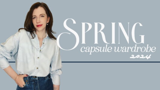 spring capsule wardrobe 2024