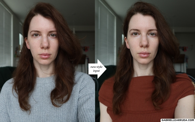 new style input on seasonal color analysis on gabrielle arruda