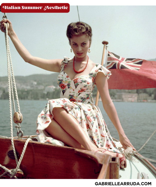13+ Must-Have Items to Master the Italian Summer Aesthetic | Gabrielle  Arruda