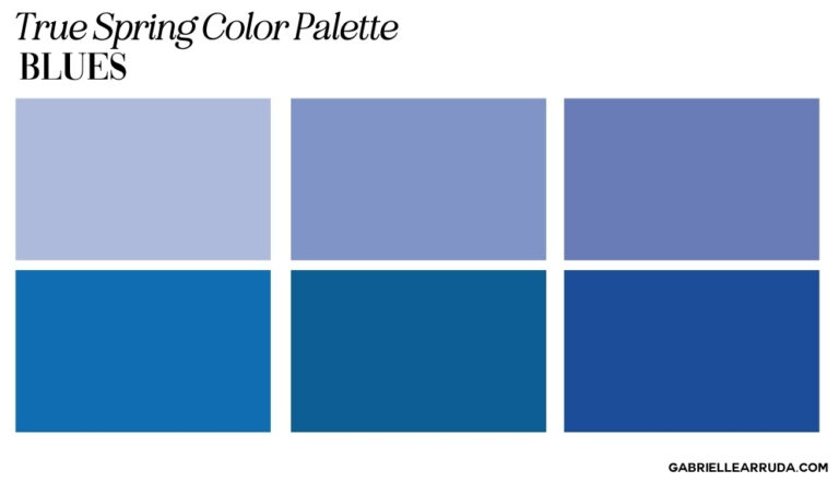 Seasonal Color Palettes: Your Best Blues | Gabrielle Arruda