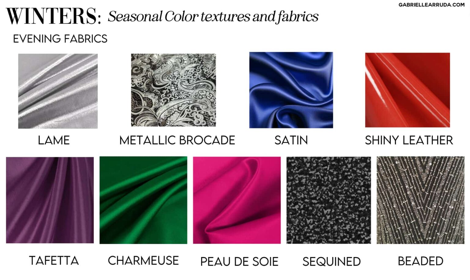 Winters: Seasonal Color Overview | Gabrielle Arruda