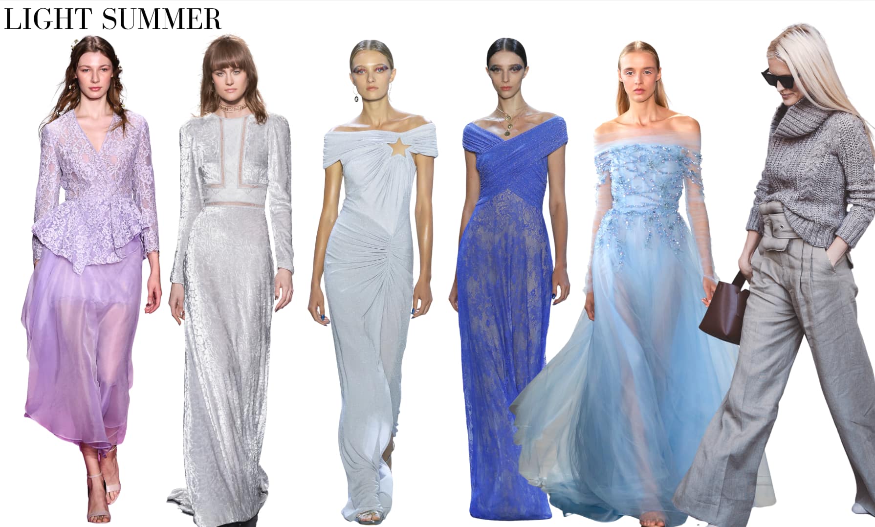 light summer color use examples