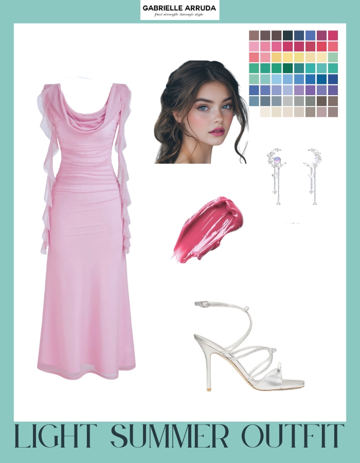 light summer ethereal outfit 