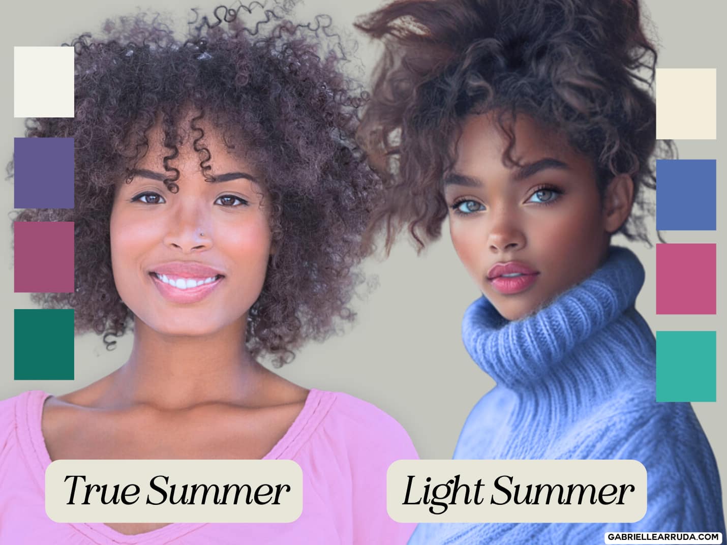 light summer versus true summer poc