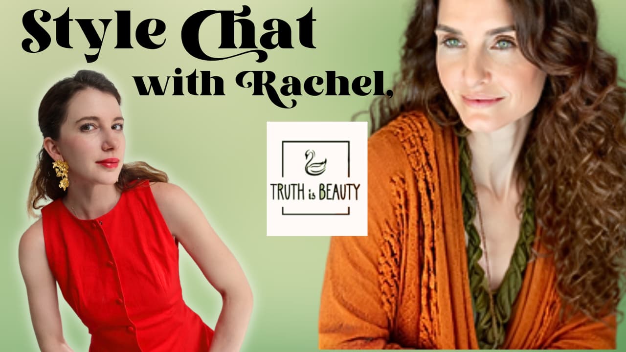 thumbnail with rachel from truth is beauty and gabrielle arruda for this style pov style chat interview