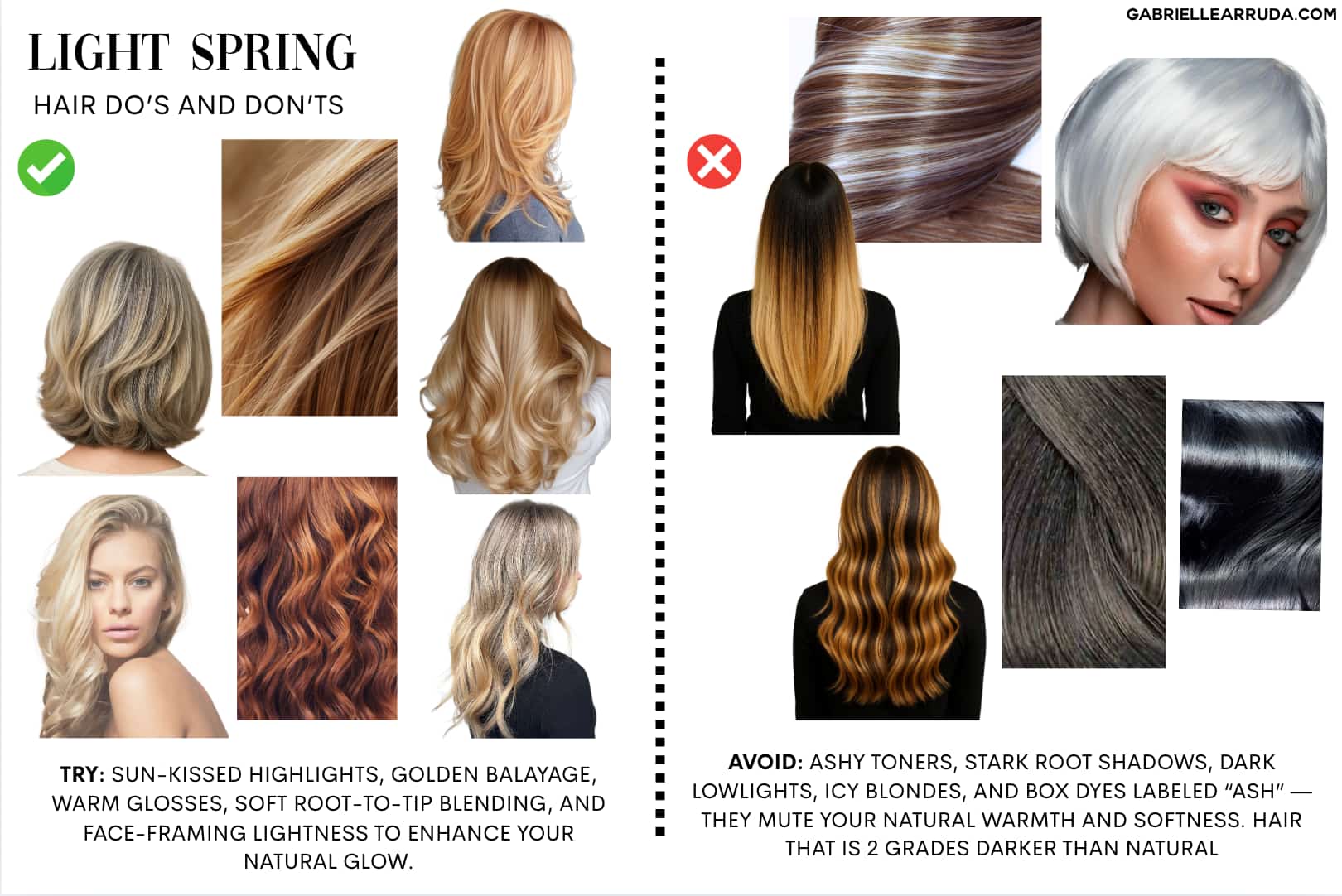 light spring hair dye techniques do and donts