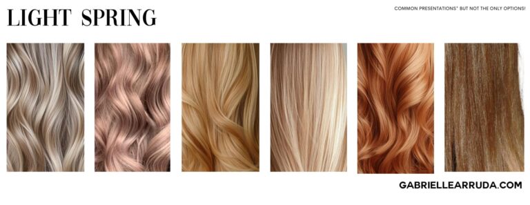 Spring Laser Color The Light Spring Seasonal Color Guide | Gabrielle Arruda