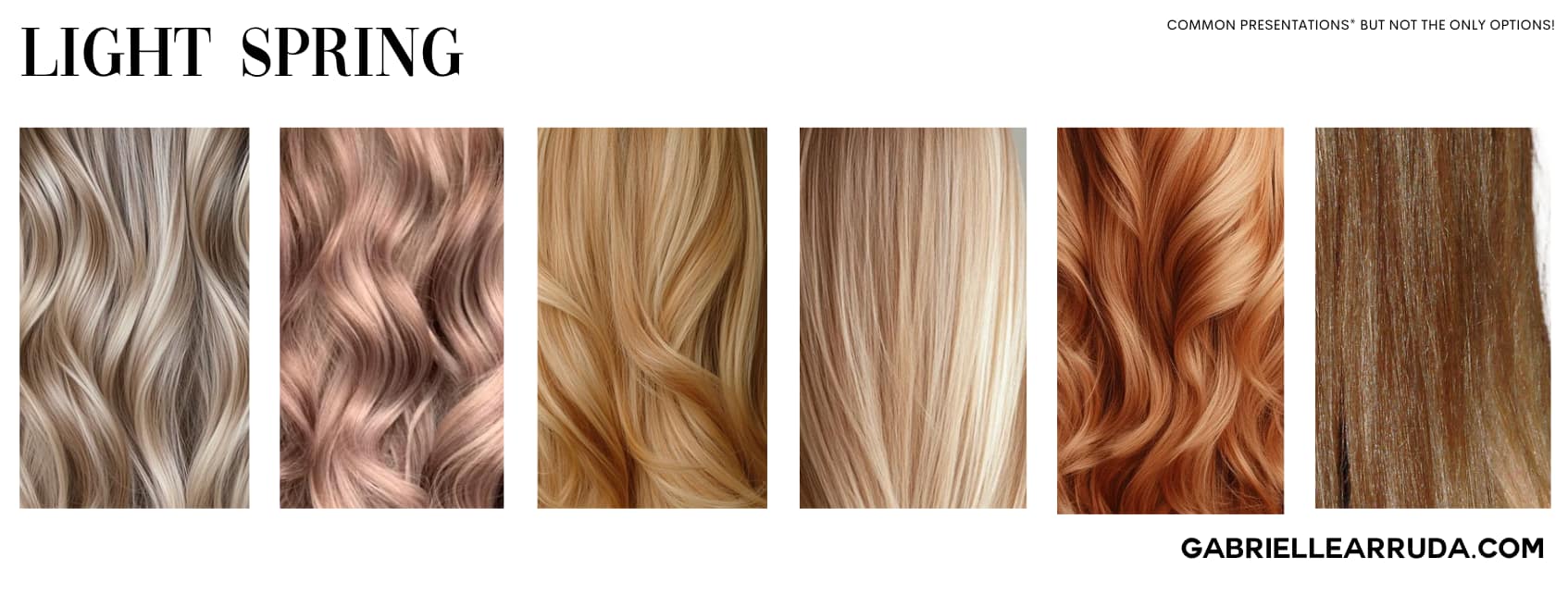 light spring possible hair dyes