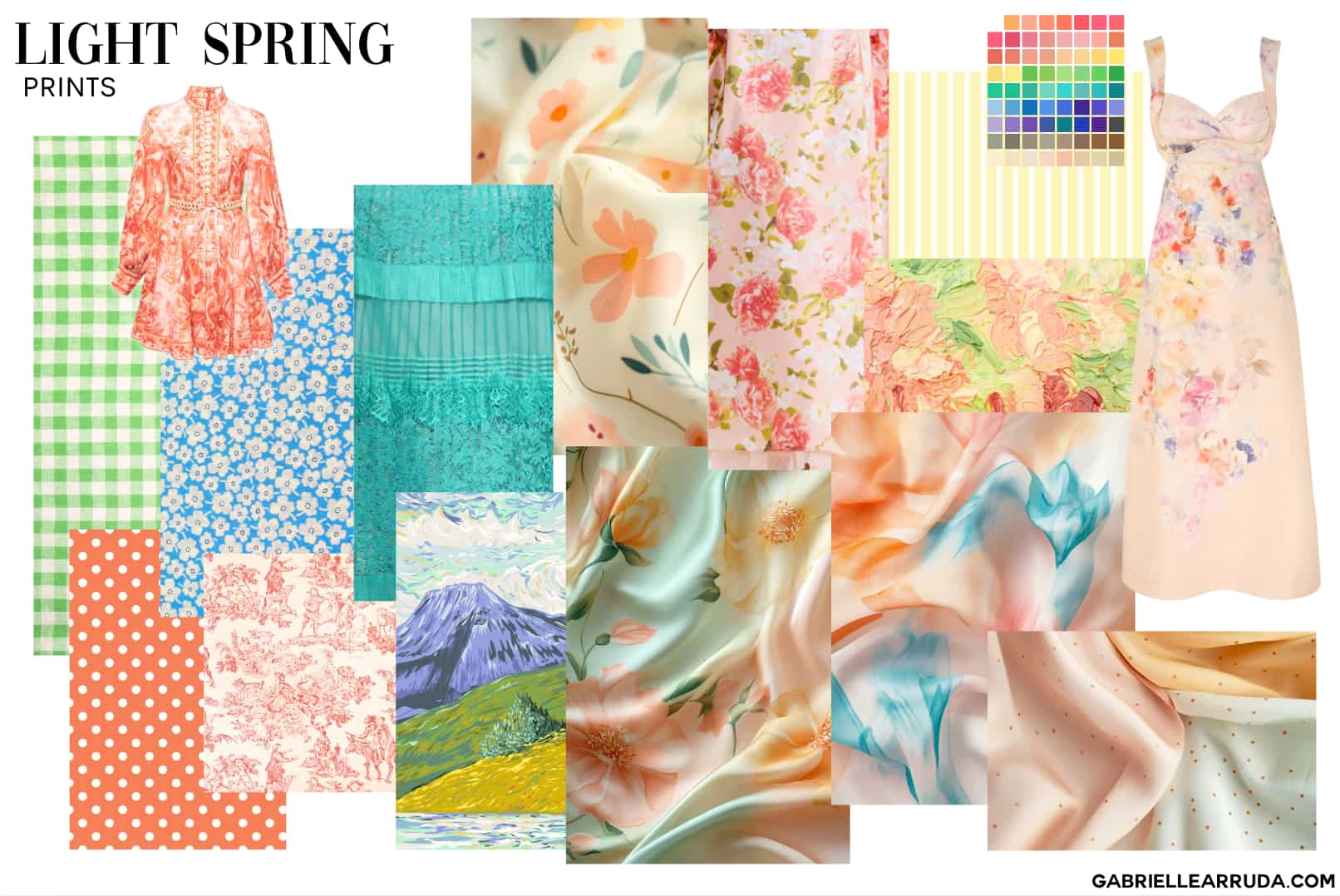 print styles for light spring
