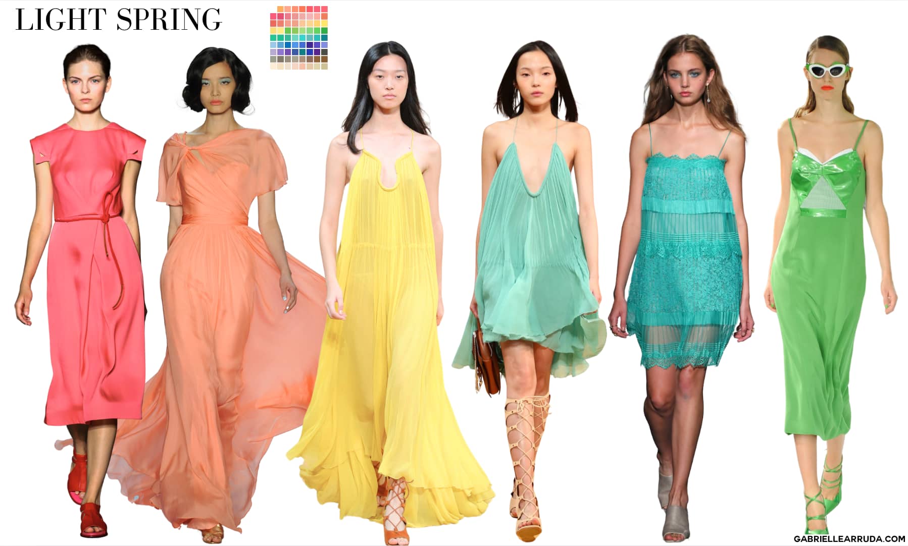 light spring color styling