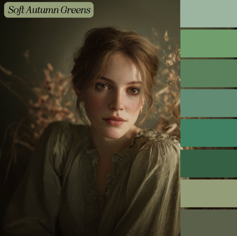 Seasonal Color Palettes: Your Best Greens | Gabrielle Arruda